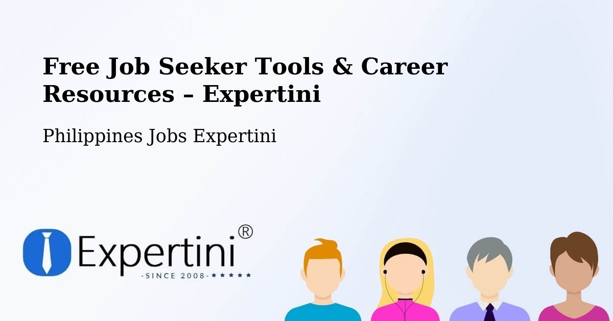 Free Job Seeker Tools & Career Resources – Barra - Barra, Philippines Jobs Expertini