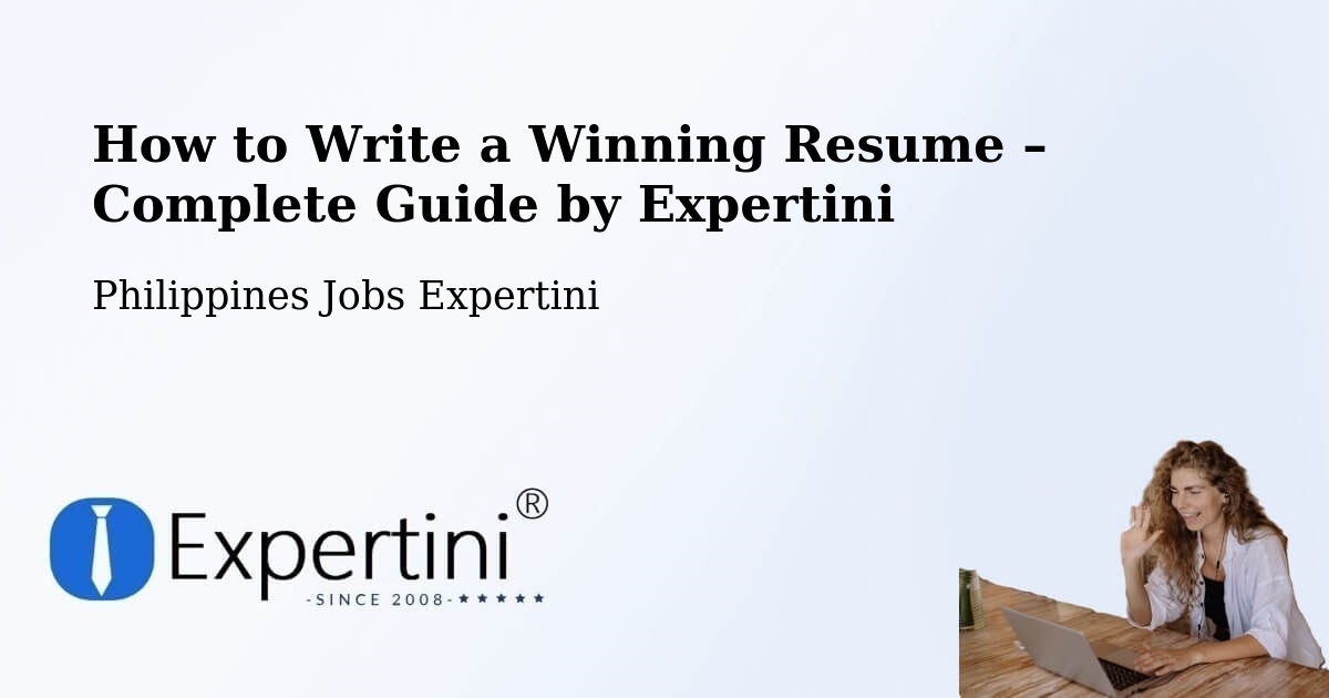 Resume Writing Guide for Job Seekers – Barra - Barra, Philippines Jobs Expertini